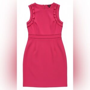 Ann Taylor Vibrant Pink Mini Dress